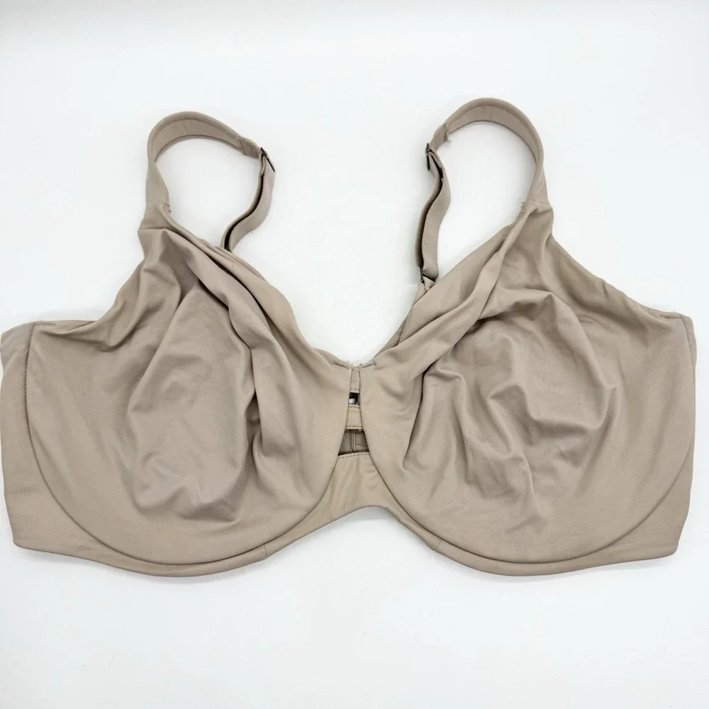 SPANX Low Profile Minimizer Bra In Champagne Beige Size 40G‎